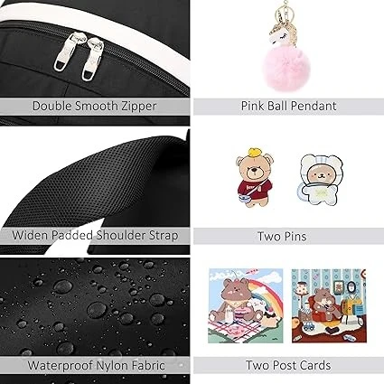 16 Inch School Bag College Backpack